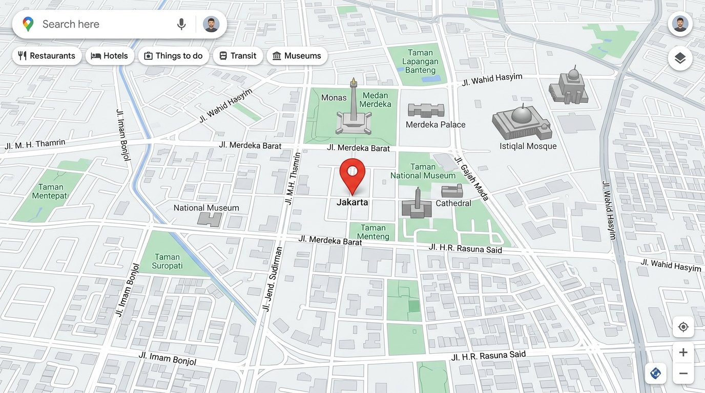 Jakarta Map
